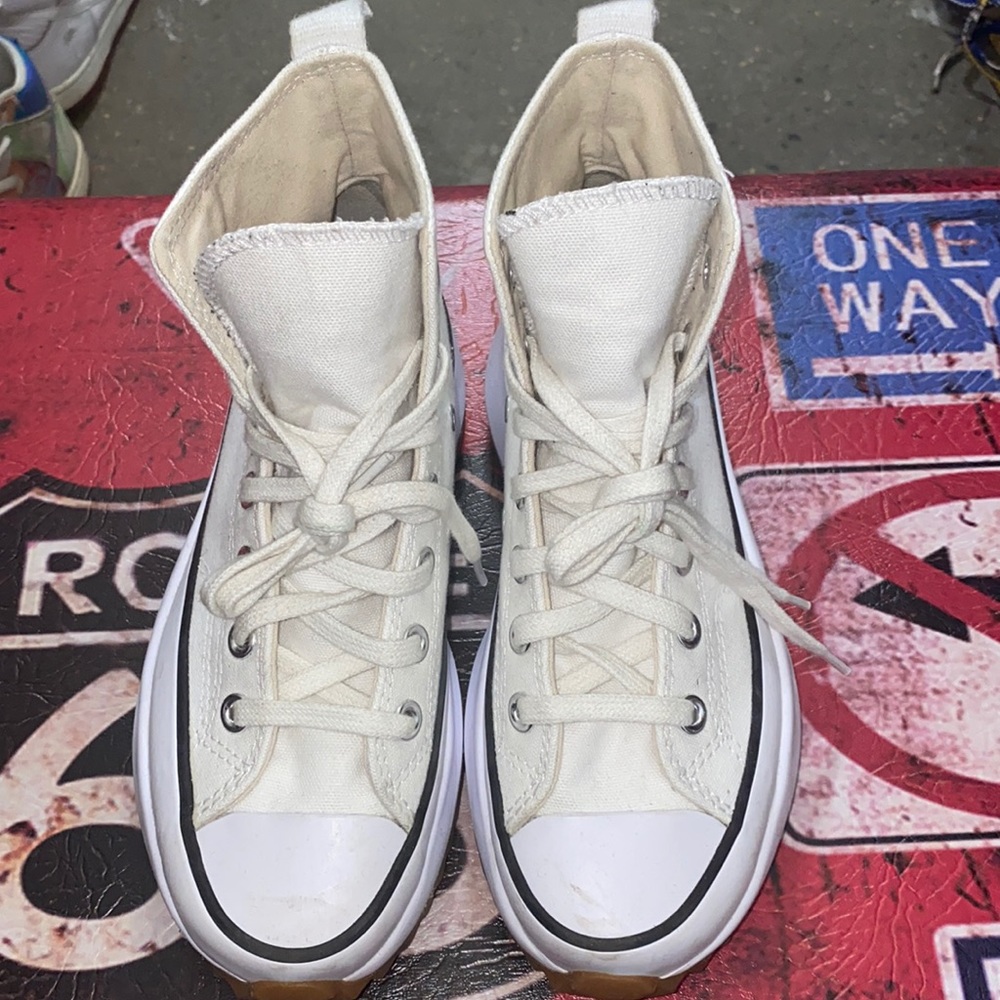 Run Star Hike High “White Black Gum”